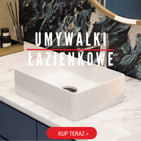 Umywalki łazienkowe