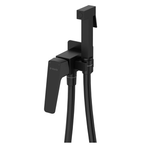 Bateria bidetowa podtynkowa Deante Blur czarna innowacyjna wytrzymała i łatwa w czyszczeniu powłoka Nero