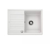 Zlewozmywak Blanco ZIA 45 S Compact Silgranit biały zlew wpuszczany w blat jednokomorowy odwracalny korek automatyczny komfort i jakość w atrakcyjnej formie