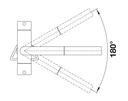 Bateria kuchenna Blanco Fontas-S II Silgranit-Look delikatny biały funkcjonalna bateria z wyciąganą wylewką i podłączeniem do filtra wody