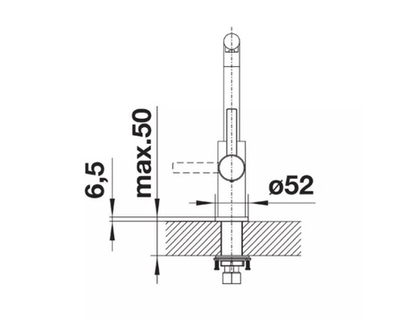 Bateria kuchenna Blanco Lanora stal szczotkowana proste i eleganckie wzornictwo