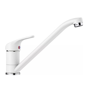 Bateria kuchenna Blanco Daras Silgranit-Look biały przeznaczona do niewielkich zlewozmywaków