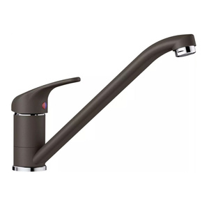 Bateria kuchenna Blanco Daras Silgranit-Look kawowy przeznaczona do niewielkich zlewozmywaków