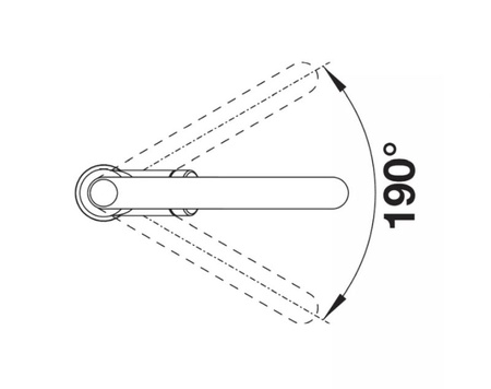 Bateria kuchenna Blanco Carena-S Vario antracyt/chrom z wyciąganą wylewką klasycznie nowoczesna bateria z segmentu Premium