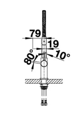 Bateria kuchenna Blanco Catris-S Flexo chromowana nowoczesna bateria do zlewu z elastyczną wyciąganą wylewką profesjonalny wygląd