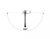 Bateria kuchenna Blanco Culina-S II satin dark steel bateria z praktyczną wyciąganą wylewką elegancki design minimalistyczne wykończenie