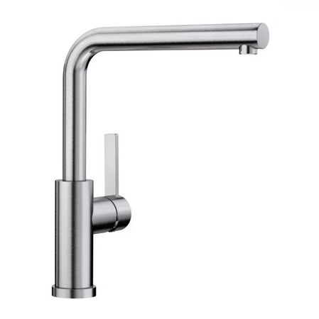 Bateria kuchenna Blanco Lanora-F stal szczotkowana przystosowana do montażu przy oknie