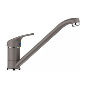 Bateria kuchenna Blanco Daras Silgranit-Look wulkaniczny szary przeznaczona do niewielkich zlewozmywaków