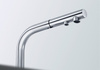 Bateria kuchenna Blanco Fontas-S II chromowana funkcjonalna bateria z praktyczną wyciąganą wylewką i podłączeniem do filtra wody