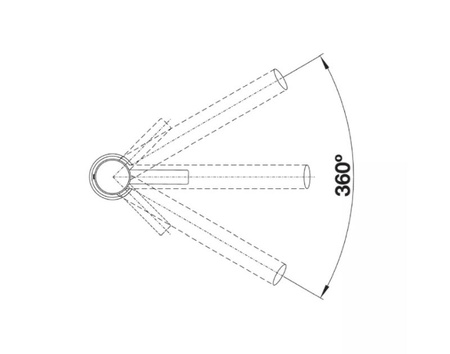 Bateria kuchenna Blanco Ambis stal szczotkowana proste i eleganckie wzornictwo