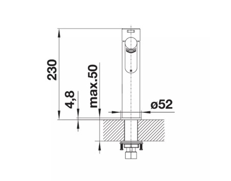 Bateria kuchenna Blanco Ambis stal szczotkowana proste i eleganckie wzornictwo