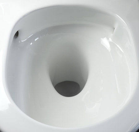 Miska WC wisząca ceramiczna Deante Jasmin biała miska bezkołnierzowa ułatwiająca utrzymanie czystości i higieny deska wolnoopadająca