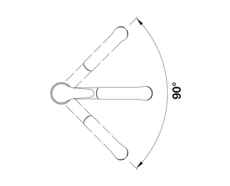 Bateria kuchenna Blanco Daras-S Silgranit-Look biała z wyciąganą wylewką ponadczasowa klasyczna bateria kuchenna