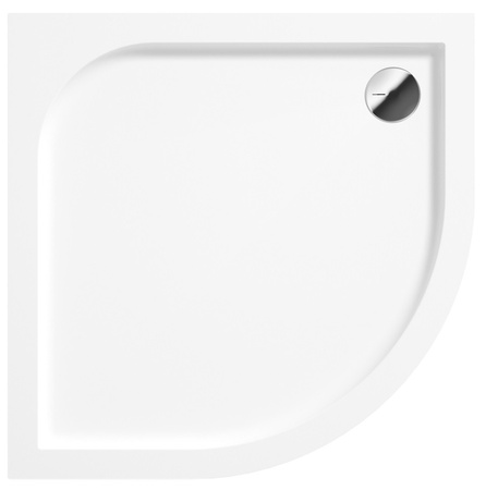 Brodzik akrylowy półokrągły Deante Cubic 90x90 cm biały wysokiej jakości brodzik łatwy do utrzymania w czystości