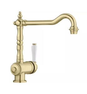 Bateria kuchenna Blanco Tradon satin gold bateria kuchenna o tradycyjnym wyglądzie