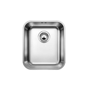 Zlewozmywak Blanco Supra 340-U stal szczotkowana zlew podwieszany jednokomorowy klasyczna linia