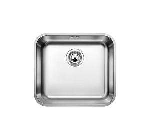 Zlewozmywak Blanco Supra 450-U stal szczotkowana zlew podwieszany jednokomorowy klasyczna linia