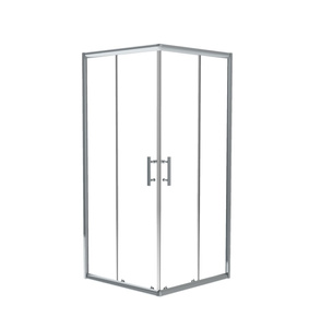 Kabina prysznicowa kwadratowa Deante Jasmin Plus 90x90 cm chrom niezawodna i wygodna kabina wytrzymałe szkło hartowane z powłoką hydrofobową