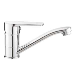 Bateria umywalkowa Deante Tubo chrom z obrotową wylewką aerator typu honeycomb