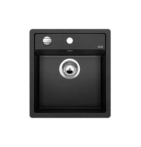 Zlewozmywak Blanco Dalago 45 Silgranit antracyt zlew wpuszczany w blat jednokomorowy korek automatyczny