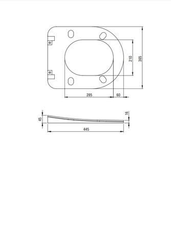 Miska WC wisząca ceramiczna Deante Peonia czarna miska bezkołnierzowa ułatwiająca utrzymanie czystości i higieny deska wolnoopadająca slim