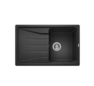 Zlewozmywak Blanco Sona 45 S Silgranit antracyt zlew wpuszczany w blat jednokomorowy odwracalny nowoczesna oryginalna forma