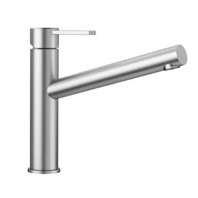 Bateria kuchenna Blanco Ambis stal szczotkowana proste i eleganckie wzornictwo