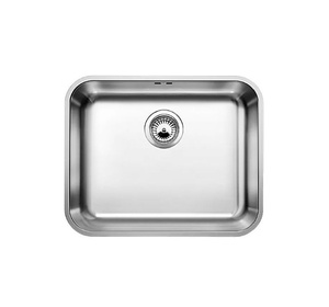 Zlewozmywak Blanco Supra 500-U stal szczotkowana zlew podwieszany jednokomorowy klasyczna linia