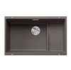 Zlewozmywak Blanco Subline 700-U Level Silgranit wulkaniczny szary zlew podwieszany jednokomorowy z odpływem InFino o niezwykłym designie podwieszanej komory