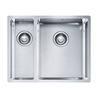 Zlewozmywak Franke Box BXX 260/160-34-16 stal szlachetna zlewozmywak 1,5-komorowy montowany na równi z blatem podwieszany lub wpuszczany 