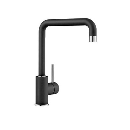 Bateria kuchenna Blanco Mili Silgranit-Look antracyt bateria elegancki design minimalistyczne wykończenie