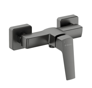 Bateria prysznicowa ścienna Deante Blur titanium innowacyjna wytrzymała i łatwa w czyszczeniu powłoka Titanium