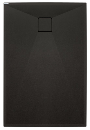 Brodzik granitowy prostokątny Deante Correo 120x90 cm czarny odporny na uderzenia i wysoką temperaturę właściwości antypoślizgowe